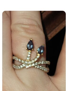 18k Natural COLOR CHANGE Alexandrite Diamond Ring